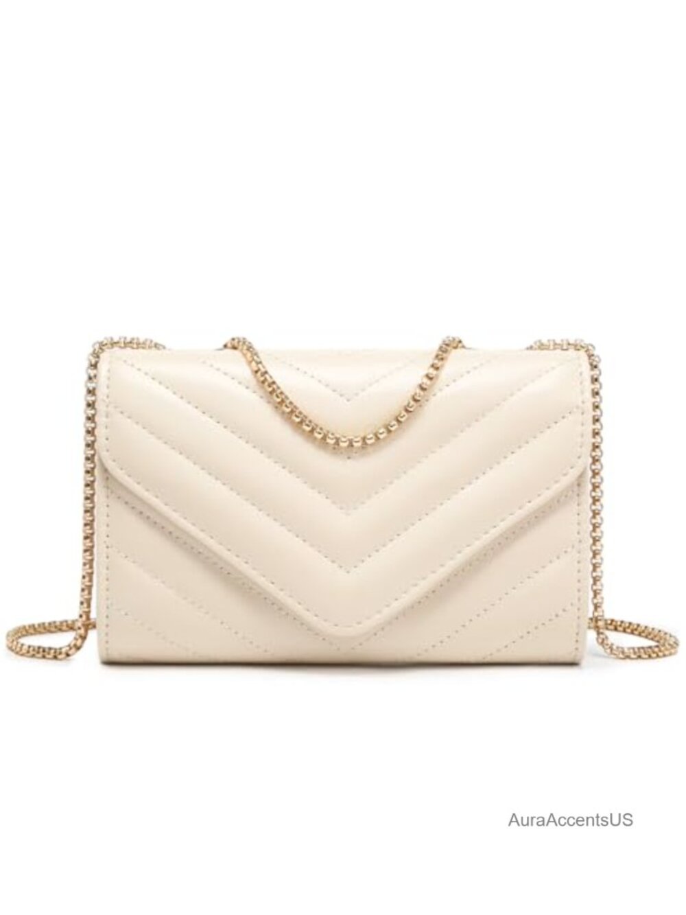 Dasein Women Small Quilted Crossbody Bags Stylish Evening Bag Clutch Purses